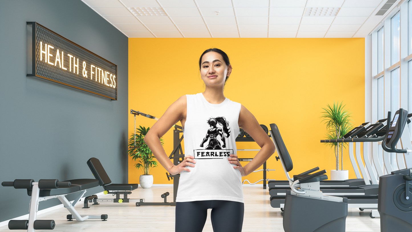"Fearless" Women's Muscle Tank